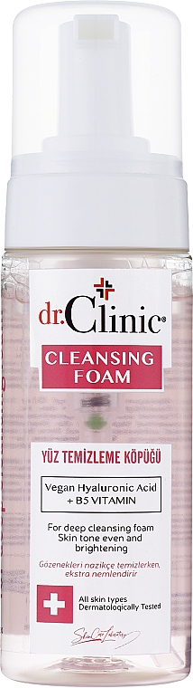 Пенка для очищения лица - Dr. Clinic Clear Face Foam — фото N1