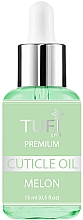Парфумерія, косметика Олія для кутикули "Диня" - Tufi Profi Premium Cuticle Oil Melon