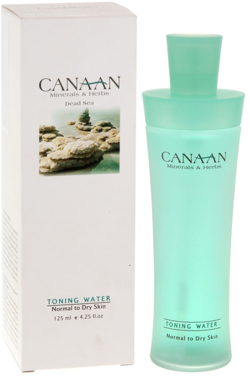 Тонік на водній основі для нормальної і сухої шкіри - Canaan Minerals & Herbs Toning Water Normal to Dry Skin — фото N1