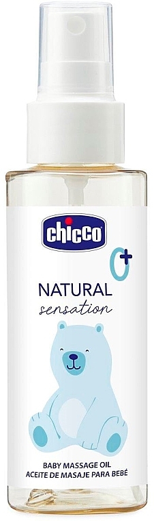 Масло для масажу - Chicco Natural Sensation 
