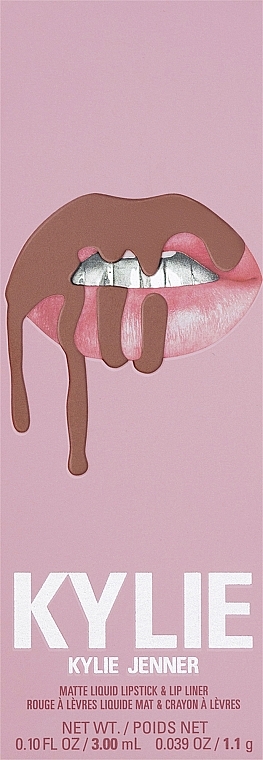 УЦІНКА Набір для губ - Kylie Cosmetics Matte Lip Kit (lipstick/3ml + l/pencil/1.1g) * — фото N2