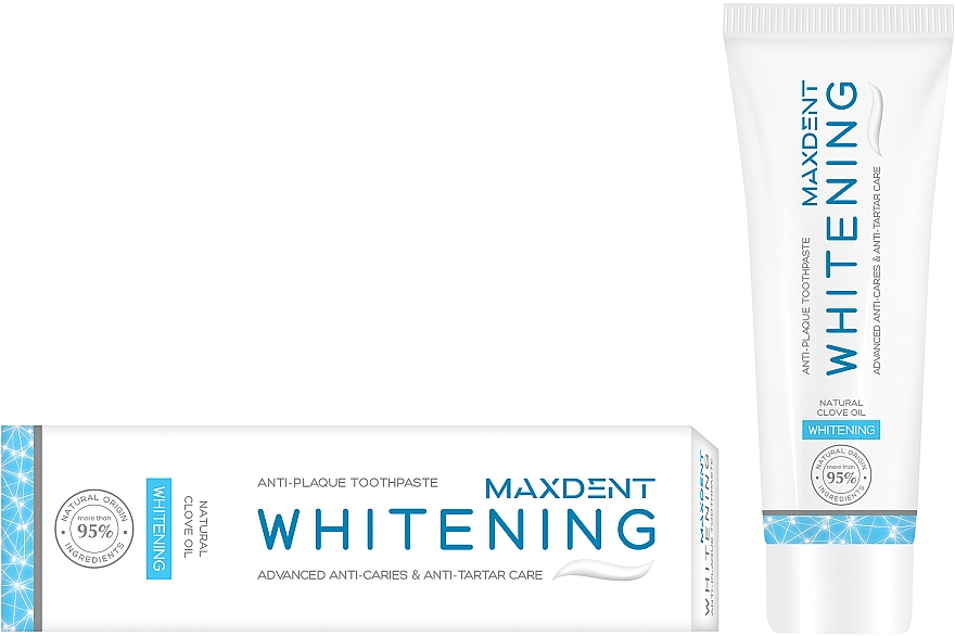 Зубна паста - Sts Cosmetics Maxdent Whitening — фото N1