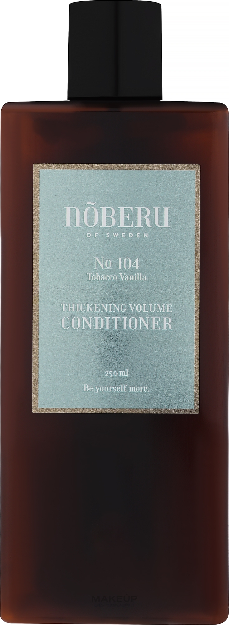 Кондиціонер для об'єму волосся - Noberu Of Sweden №104 Tobacco-Vanilla Thickening Volume Conditioner — фото 250ml