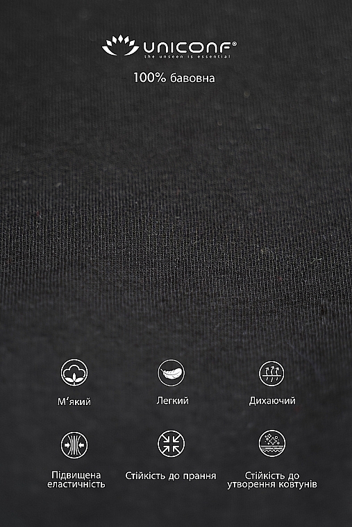 Труси-шорти XBB117, Black, 3 шт. - Uniconf — фото N4