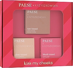 Набір - Paese Kiss My Cheeks 01 (highlighter/4g + bronzer/12g + blush/4g) — фото N2