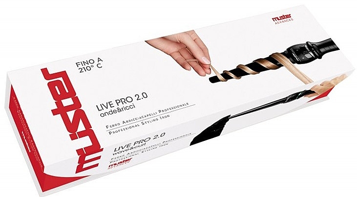 Плойка для волосся, 32 мм - Muster Live Pro 2.0 — фото N2