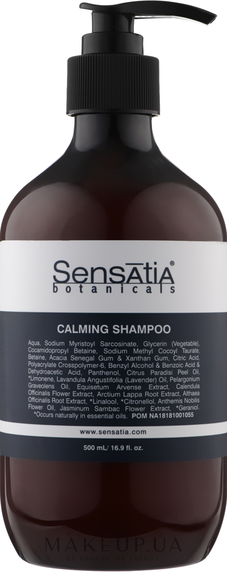 Шампунь для волосся "Спокій" - Sensatia Botanicals Calming Shampoo — фото 500ml