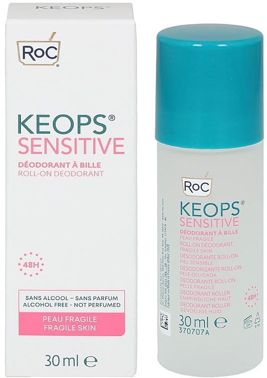 Дезодорант для тіла - Roc Keops Deo Roll-On Sensitive Skin — фото N3