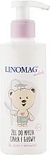 Дитячий гель-шампунь для голови й тіла - Linomag — фото N1
