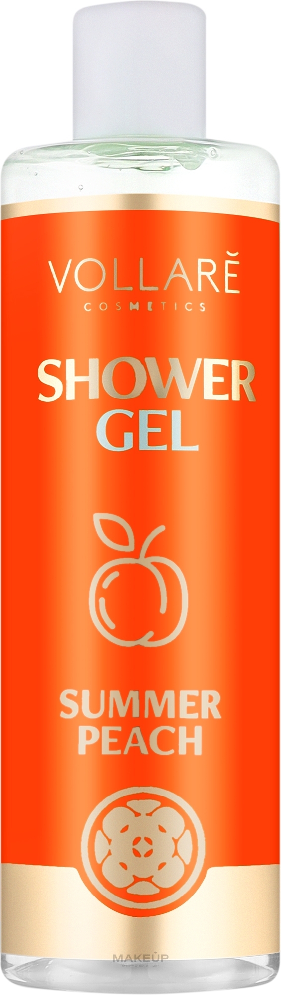 Гель для душу "Літній персик" - Vollare Summer Peach Shower Gel — фото 400ml