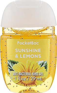 Антибактериальный гель для рук "Sunshine Lemons" - Bath and Body Works Anti-Bacterial Hand Gel