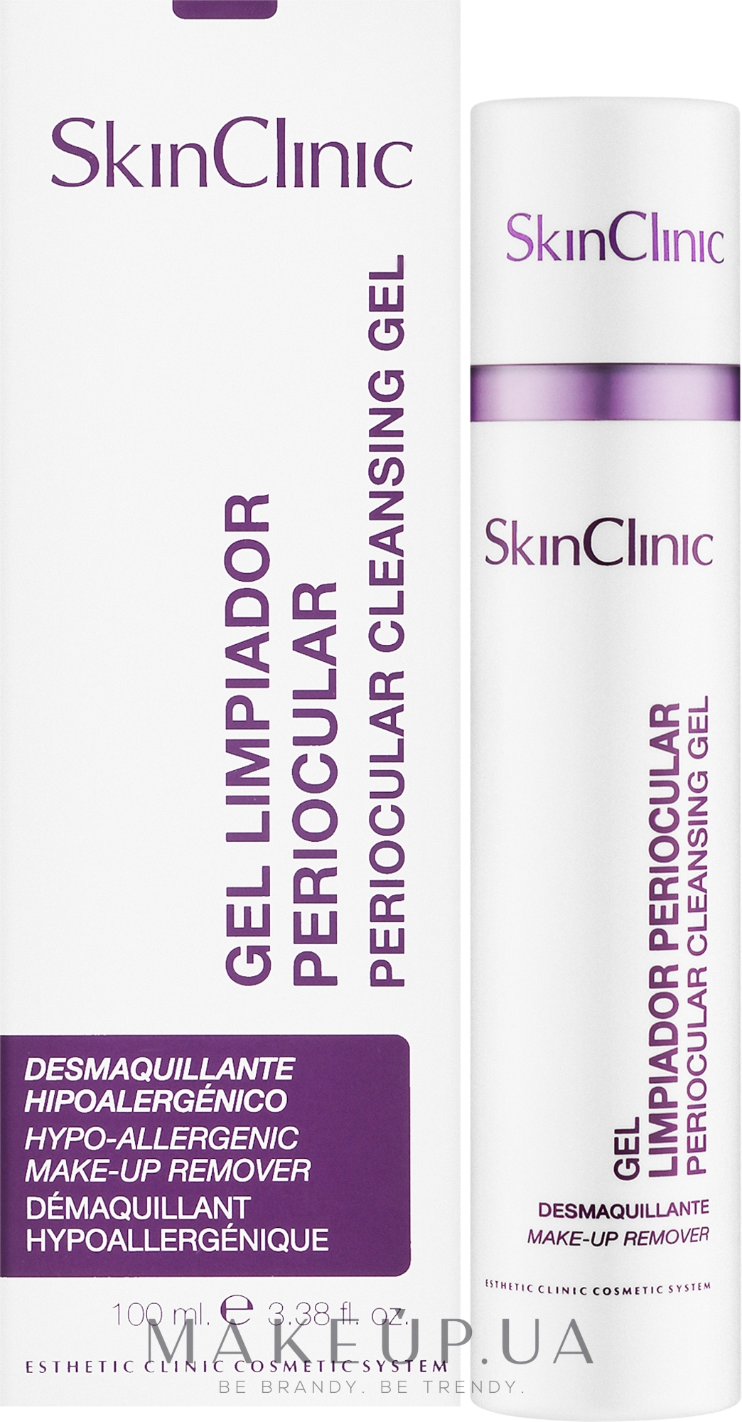 Средство для снятия макияжа с глаз - SkinClinic Periocular Cleansing Gel  — фото 100ml