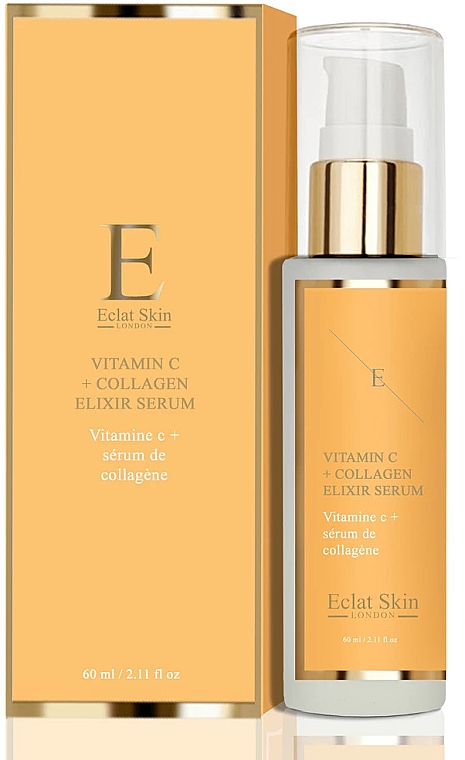 Сироватка-еліксир з колагеном Vitamin C - Eclat Skin London Vitamin C + Collagen Elixir Serum — фото N1
