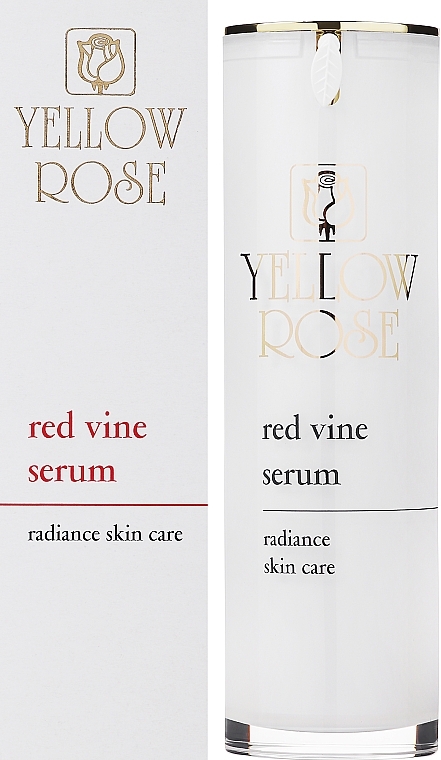 Сироватка з поліфенолами червоного винограду - Yellow Rose Red Vine Serum — фото N2