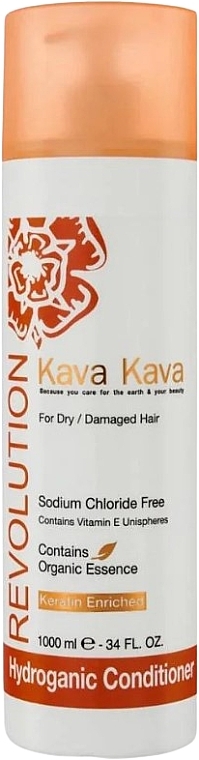Гідроорганічний кондиціонер для сухого та пошкодженого волосся - Kava Kava Hydroganic Conditioner — фото N1