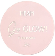 Фиксирующая пудра для лица - Hean Go Glow! Fixing Powder — фото N1