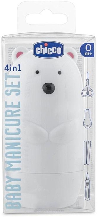 Детский маникюрный набор 4 в 1 - Chicco Polar Bear  — фото N2