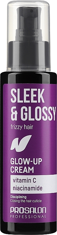 Крем для придания блеска волосам - Prosalon Sleek & Glossy Clow-Up Cream — фото N1