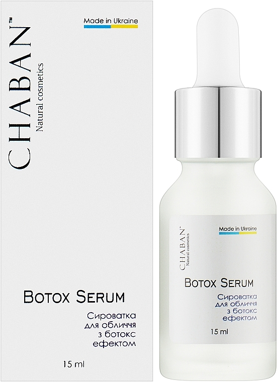 Сироватка для обличчя "Зменшення мімічних зморшок" - Chaban Natural Cosmetics Mimic Serum — фото N4