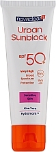 Духи, Парфюмерия, косметика Солнцезащитный крем для чувствительной кожи лица - Novaclear Urban Sunblock Protective Cream Sensitive Skin SPF50