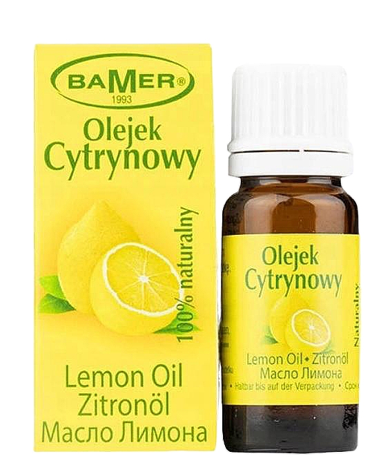 Ефірна олія лимона - Bamer Lemon Oil — фото N1