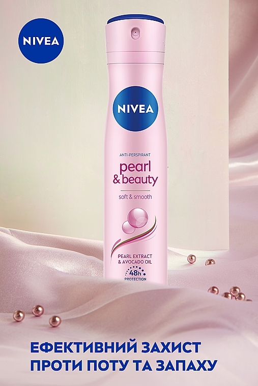 Антиперспірант "Краса перлин", спрей - NIVEA Pearl & Beauty Anti-Perspirant — фото N8