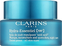 Ночной крем для лица - Clarins Hydra Essentiel Night Cream — фото N1