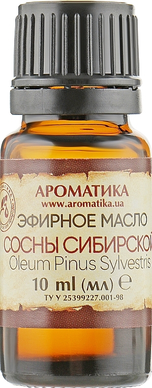 Эфирное масло сосны сибирской - Ароматика — фото N3