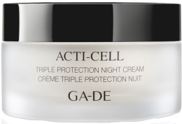 Парфумерія, косметика Нічний крем з подвійним захистом - Ga-De Acti-Cell Triple Protection Night Cream