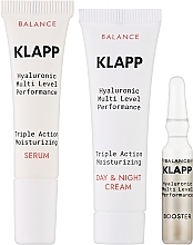 Набір - Klapp Balance Triple Action Set (ser/3ml + booster/2ml + cr/3ml) — фото N2