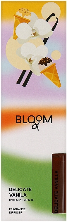 Aroma Bloom Reed Diffuser Delicate Vanila - Аромадифузор — фото N2