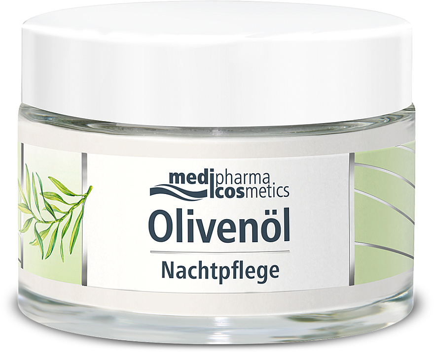 Крем для обличчя "Нічний догляд, з керамідами" - D'oliva Pharmatheiss (Olivenöl) Cosmetics — фото N1