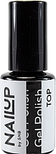 Топ для гель-лаку з липким шаром - SNB Professional Nail Up Top Gel Polish With Tacky Layer — фото N1