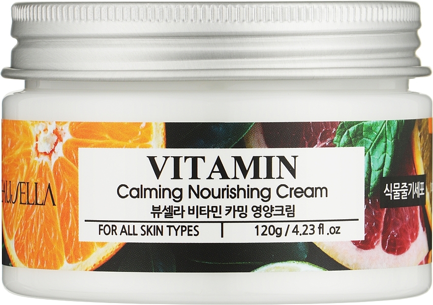 Живильний крем для обличчя з вітамінним комплексом - Beausella Vitamin Calming Nourishing Cream