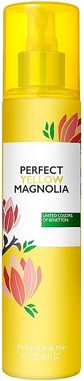 Benetton Perfect Yellow Magnolia - Парфумований спрей для тіла — фото N1
