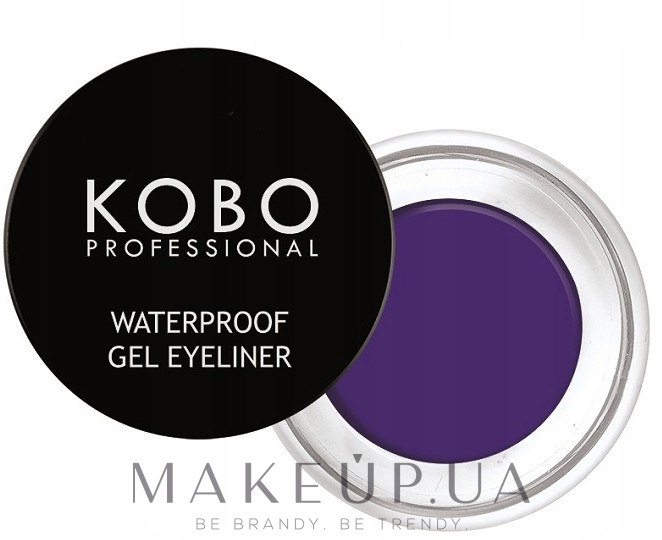 Водостойкая подводка для глаз - Kobo Professional Waterproof Gel Eyeliner — фото Blue