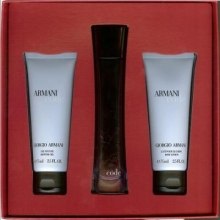 Парфумерія, косметика Armani Code For Woman - Набір (edp/50ml + sh/g/75ml + b/lotion/75ml)