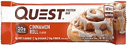 Парфумерія, косметика Протеїновий батончик "Булочка з корицею" - Quest Nutrition Protein Bar Cinnamon Roll