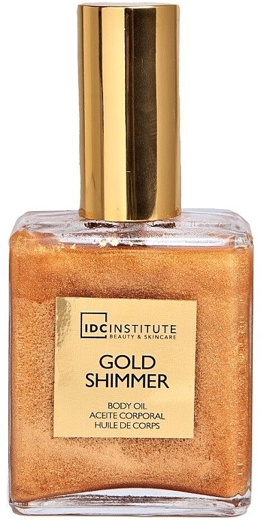 Масло для тела - IDC Institute Gold Shimmer Body Oil — фото N1