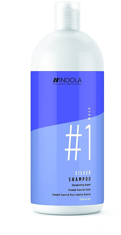 Шампунь для фарбованого волосся з сріблястим ефектом - Indola Innova Color Shampoo Silver — фото N2