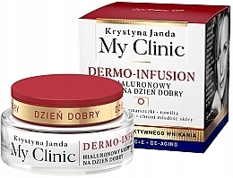Парфумерія, косметика Денний крем з гіалуроновою кислотою - Janda My Clinic Dermo-Infusion Hyaluronic Day Cream