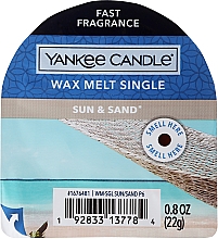 Духи, Парфюмерия, косметика Ароматический воск - Yankee Candle Classic Wax Sun & Sand 