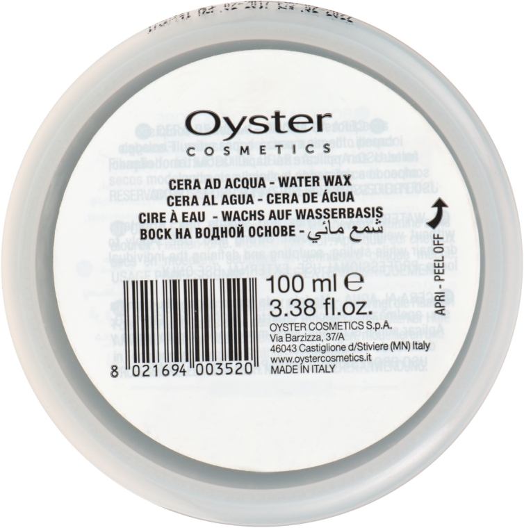 Воск на водной основе - Oyster Cosmetics Fixi Water Wax — фото N3