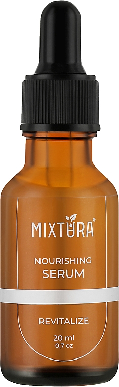 Антиоксидантна сироватка + Q10 для обличчя - Mixtura Revitalize Nourishing Serum