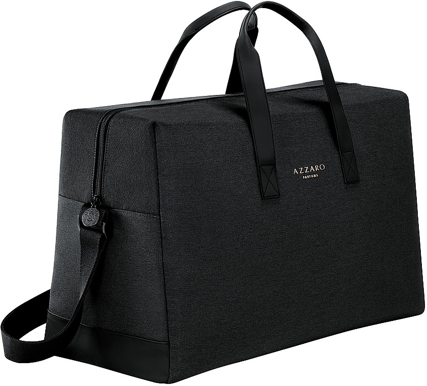 ПОДАРОК! Сумка, черная - Azzaro Generic Weekender Bag 23 — фото N1