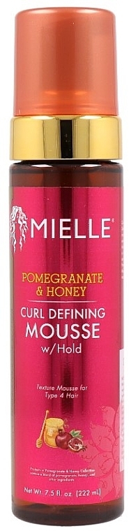 Мусс для вьющихся волос - Mielle Organics Pomegranate & Honey Curl Defining Mousse — фото N1