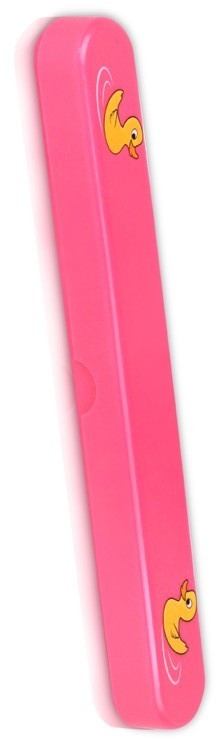 Футляр для дитячої зубної щітки 6023, рожевий - Donegal Toothbrush Case For Kids — фото N1