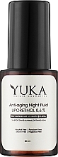 Духи, Парфюмерия, косметика Ночной флюид с ретинолом 0,6% и церамидами - Yuka Anti-Aging Night Fluid LipoRetinol 0.6%