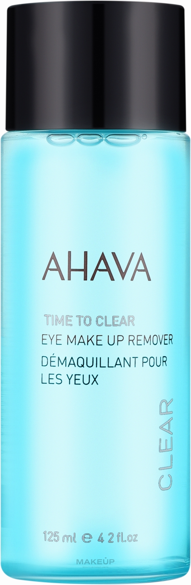 Средство для снятия макияжа с области глаз - Ahava Time To Clear Eye Make Up Remove — фото 125ml