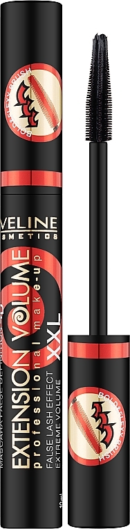 Тушь для ресниц - Eveline Cosmetics Extension Volume Professional Mascara 